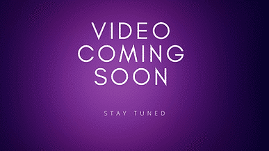 video coming soon